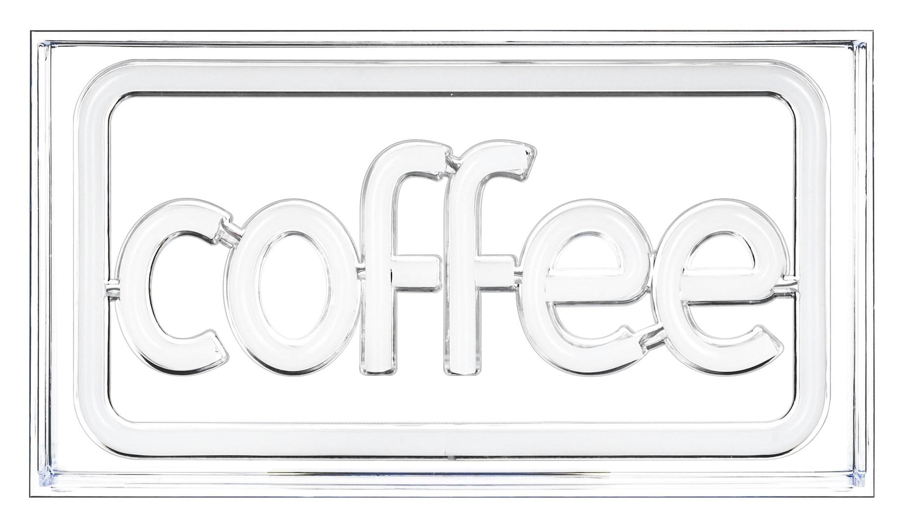 LED neonskilt Activejet - “coffee” - USB, 5 V billede