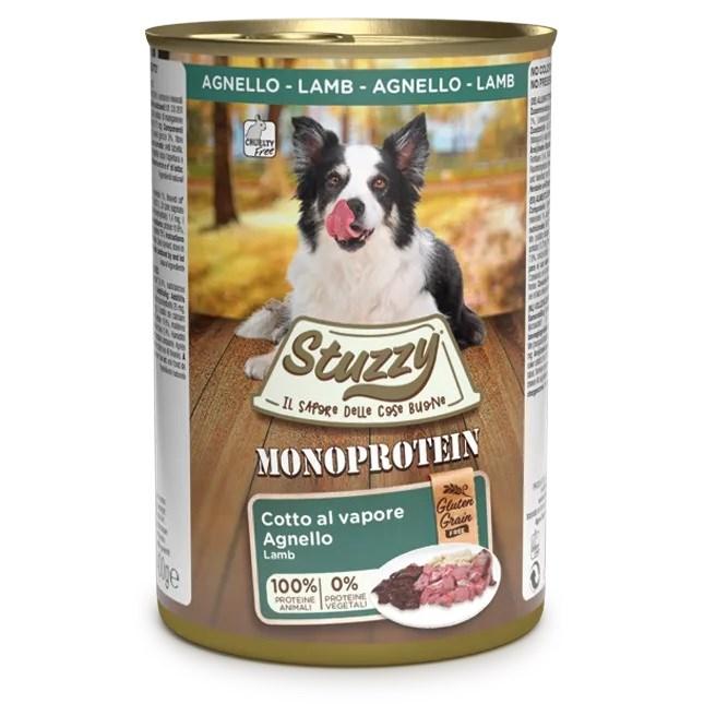 Hundefoder vådfoder med lam – Stuzzy Monoprotein 400 g billede