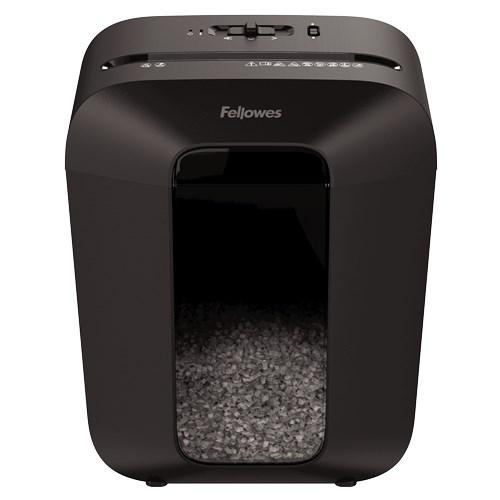 Makulator med mikro-cut - Fellowes Powershred LX41, sort