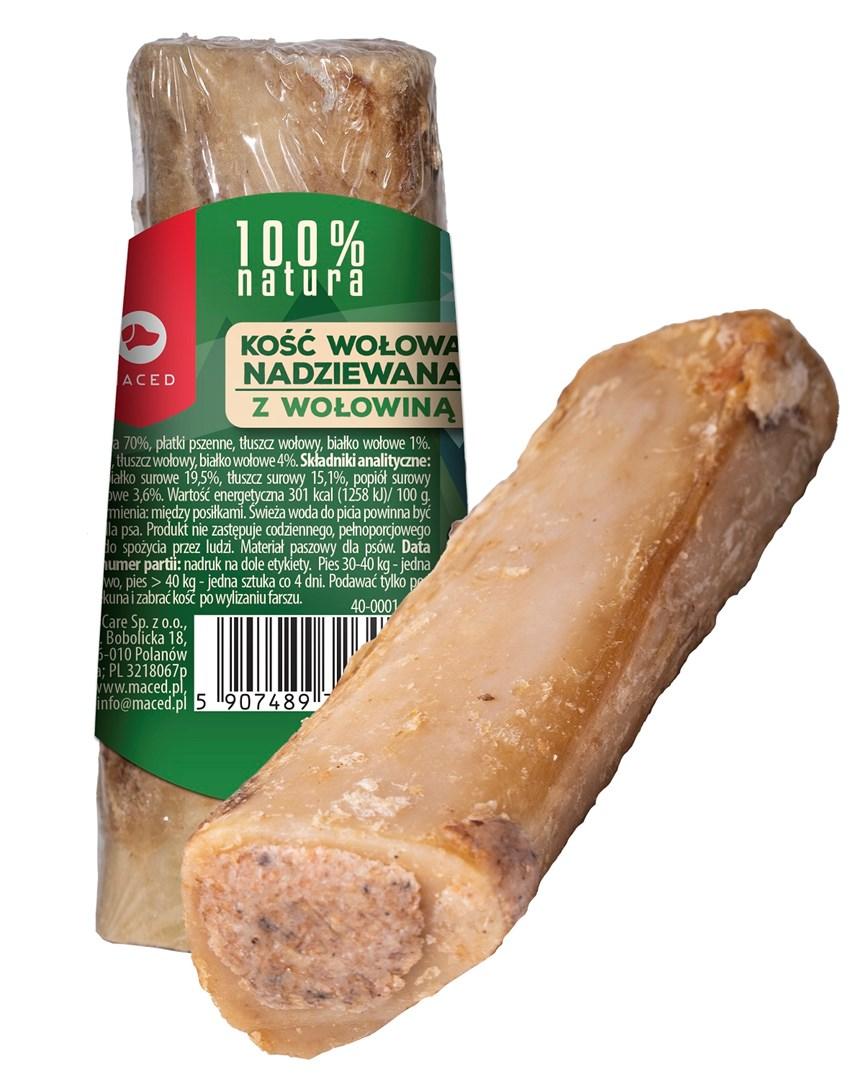 Hundegodbid tyggeben med okse – MACED, 150 g billede