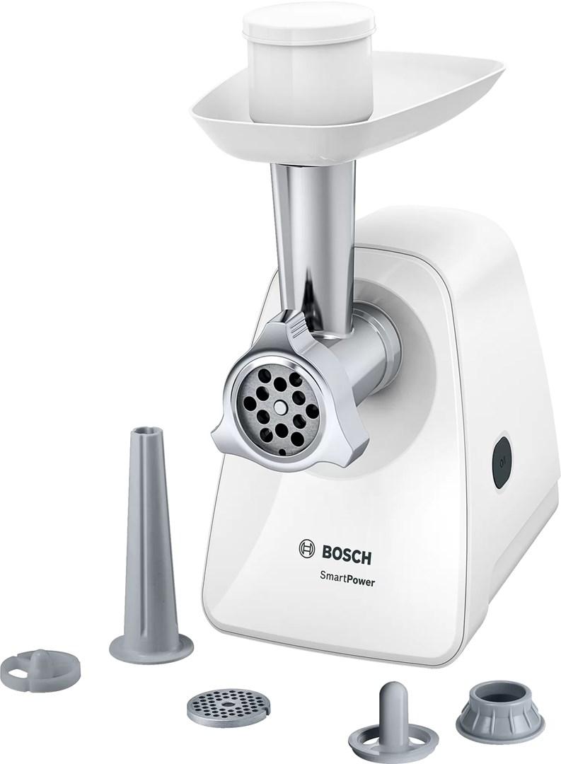 Kødhakker Bosch MFW2520W - 1.500 W, rustfrit stål/hvid