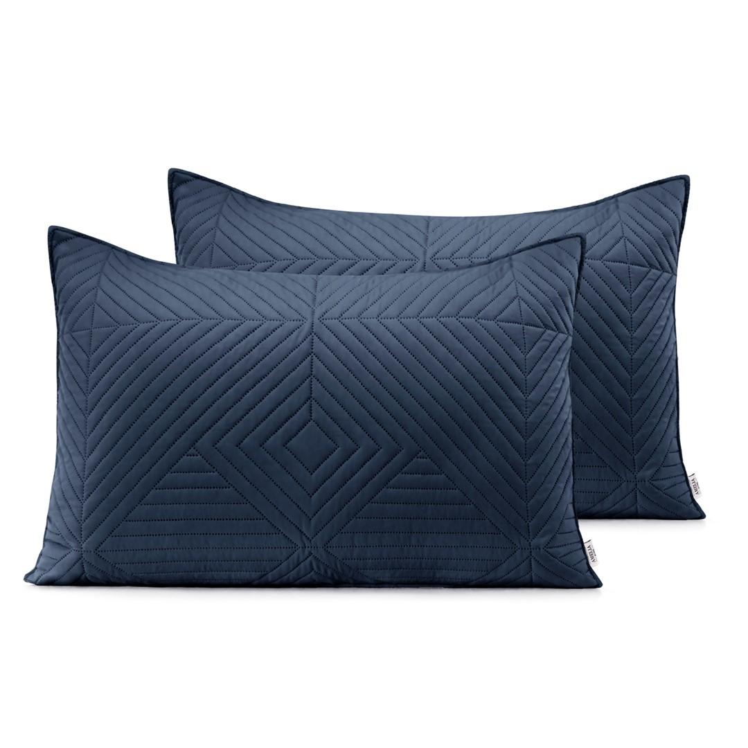 Pudebetræk 50x70 - RESTILO Softa, mikrofiber, grafit (2 stk.) billede