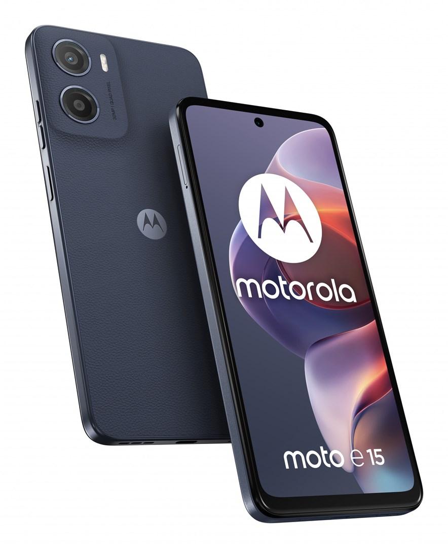 Motorola moto e15 6,67" Dual SIM 4G 2/64 GB Blå billede