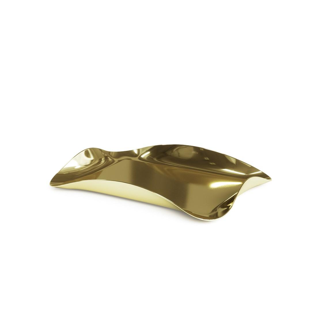 Opbevaringsbakke guld - Umbra Wave