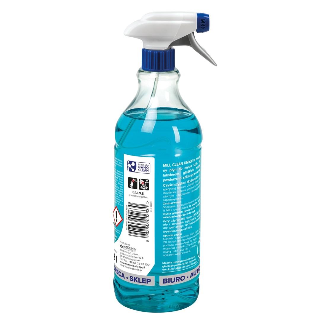 Glasrens Mill Clean - til vinduer, spejle og fliser 1,22 l billede