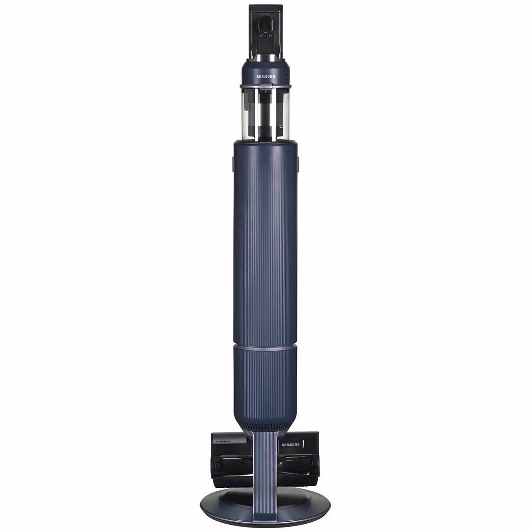 Samsung BESPOKE Jet Plus pro extra VS20B95973B - Støvsuger - pind/håndholdt (2-i-1) - uden pose - 580 W - ledningsfri - sort ChroMetal/midnat blå - 2 batterier, inkluderet oplader