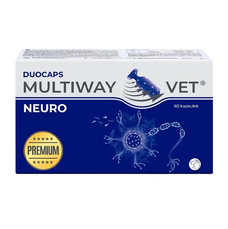 Kosttilskud til kat og hund – JM Sante Multiway Vet Duocaps Neuro, twist-off kapsler, 60 stk. billede