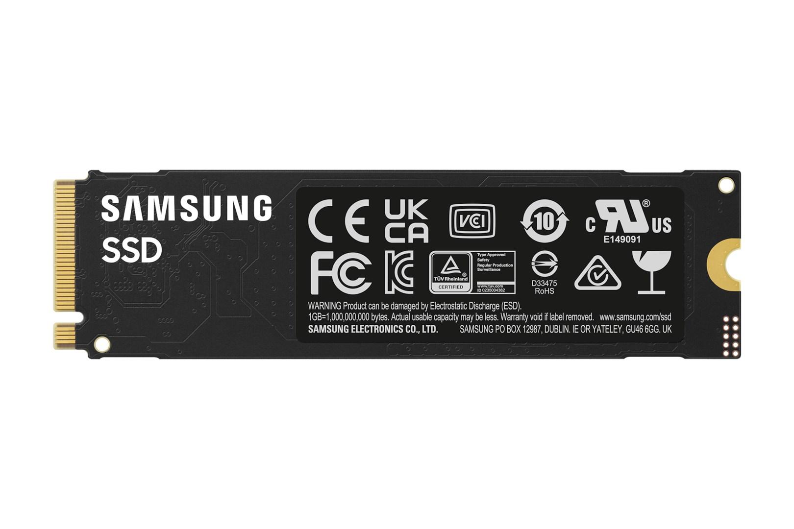 Samsung 990 EVO Plus MZ-V9S2T0 - SSD - krypteret - 4 TB - intern - M.2 2280 - PCIe 5.0 x2 (NVMe) - 256-bit AES - TCG Opal Encryption 2.0