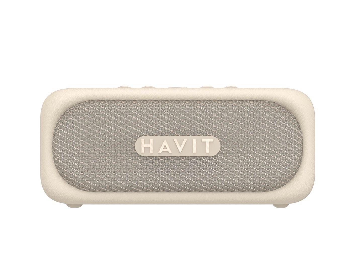 Bluetooth-højtaler Havit SK905BT Classic I – beige billede