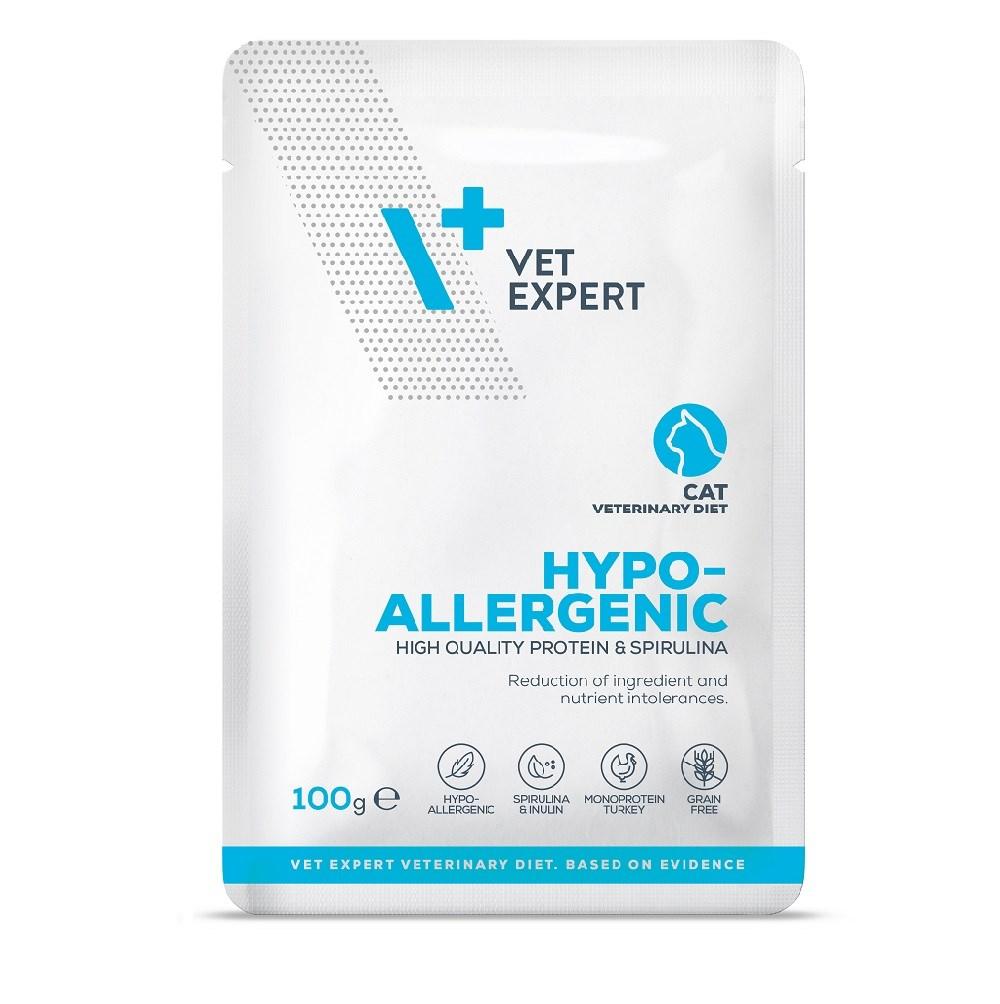Vådfoder til kat – VetExpert Hypoallergenic Kalkun 100 g billede