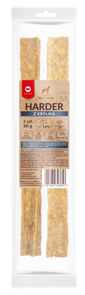 Hundegodbid tyggeben M med kanin – MACED 100 g billede