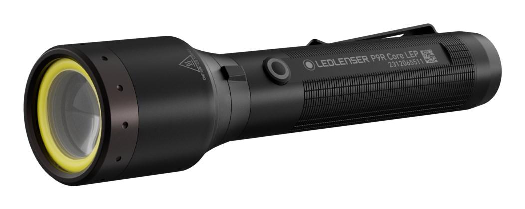 Lommelygte Ledlenser P9R Core LEP, sort - LED 1000 lm billede