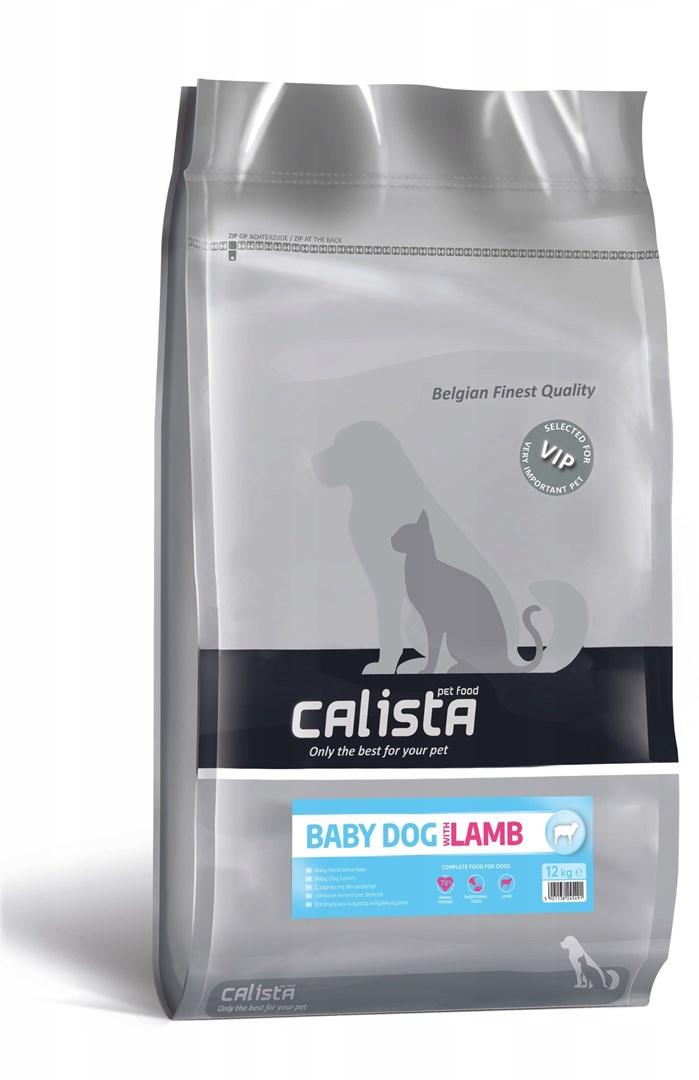 Hvalpefoder tørfoder med lam – CALISTA 12 kg billede