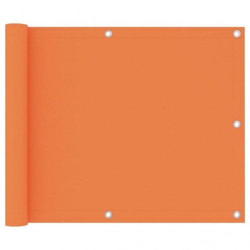 Altanafskærmning 75x600 cm oxfordstof orange