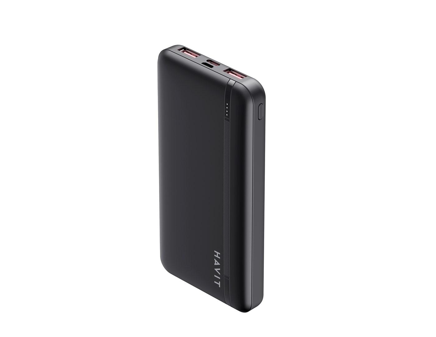 Powerbank Havit PB90 10.000 mAh – sort billede