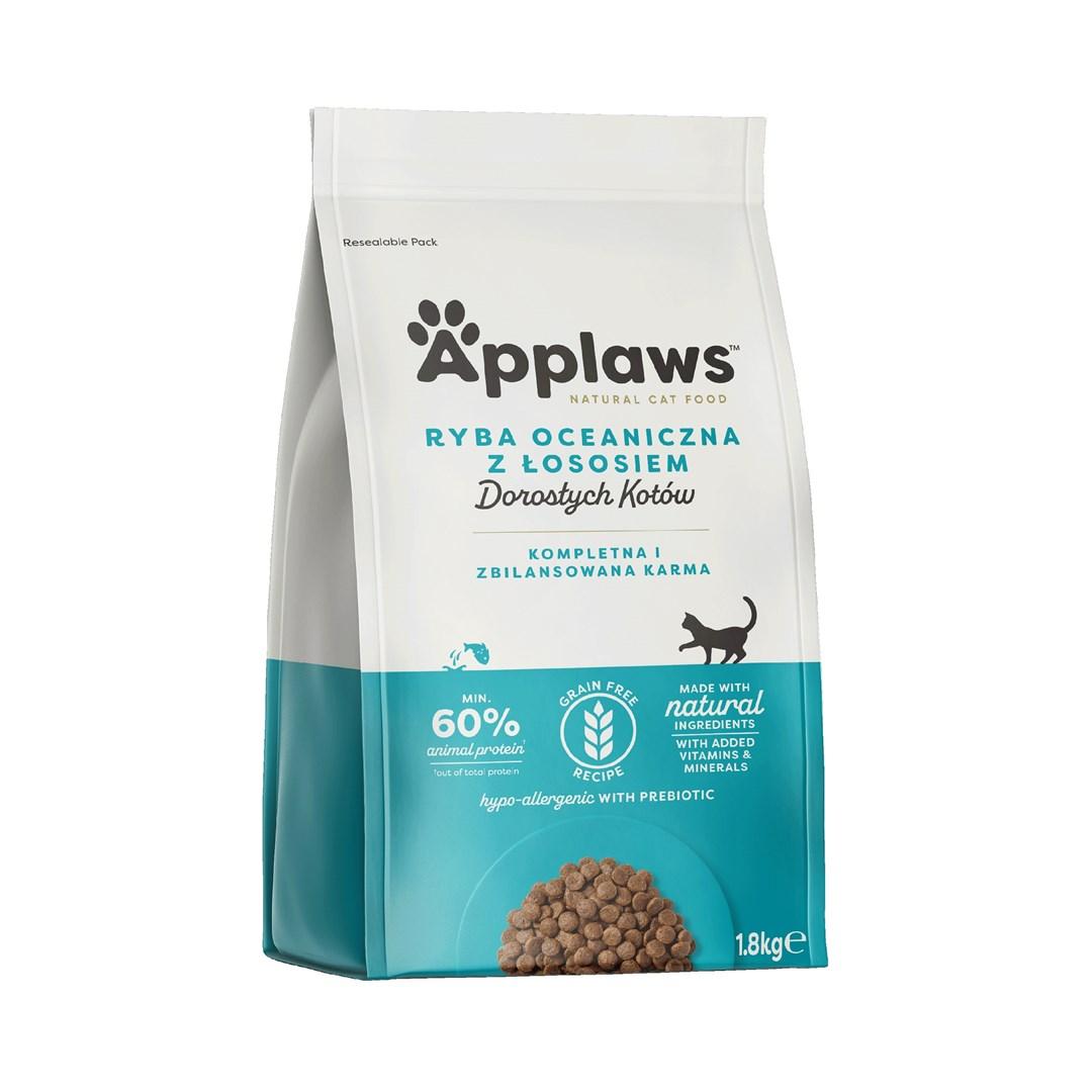 Tørfoder til kat – Applaws Adult Ocean Fish with Salmon, 1,8 kg billede
