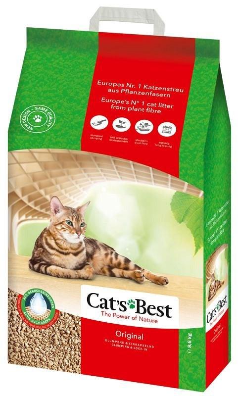 Kattegrus Cat's Best EcoPlus 20 l billede