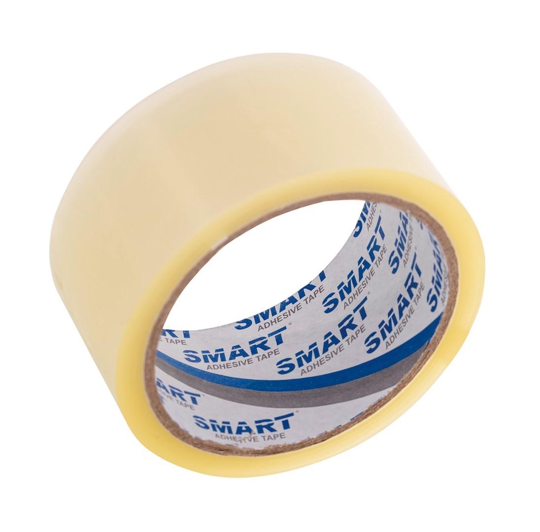 Pakketape transparent 48 mm × 60 m - BESTPAK Solvent billede