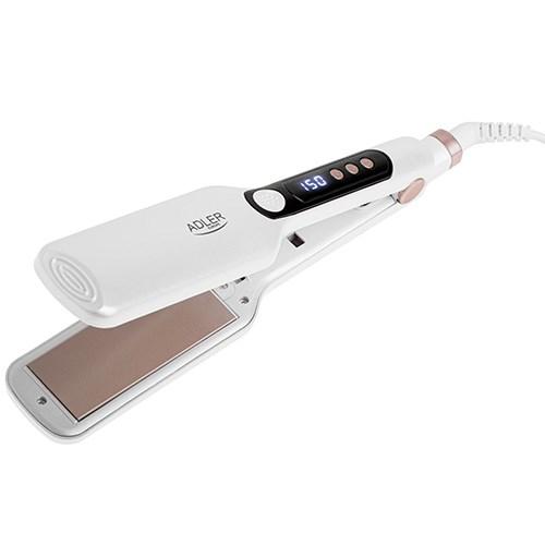 Glattejern Adler AD 2325 – LCD, 7 varmeindstillinger, hvid billede