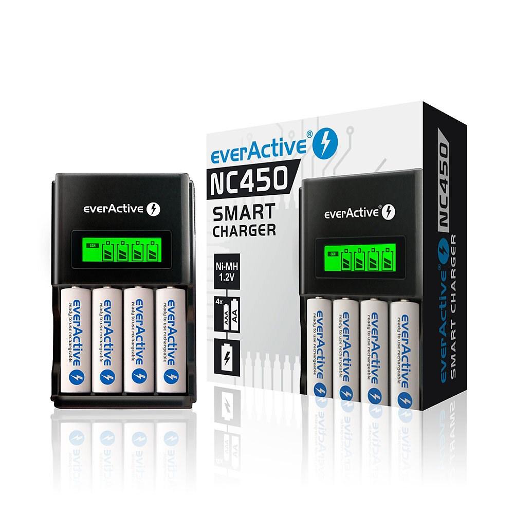 Batterioplader everActive NC-450 Black Edition billede