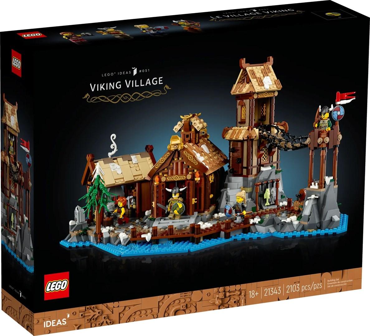 LEGO byggesæt - LEGO Ideas Vikingelandsby 21343 (18+) billede