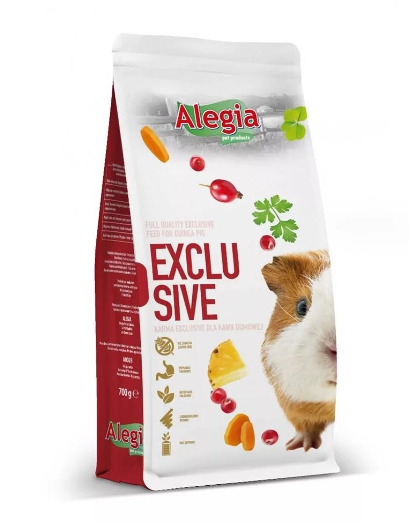 Marsvinefoder Alegia Exclusive – korn- og glutenfri, 700 g billede