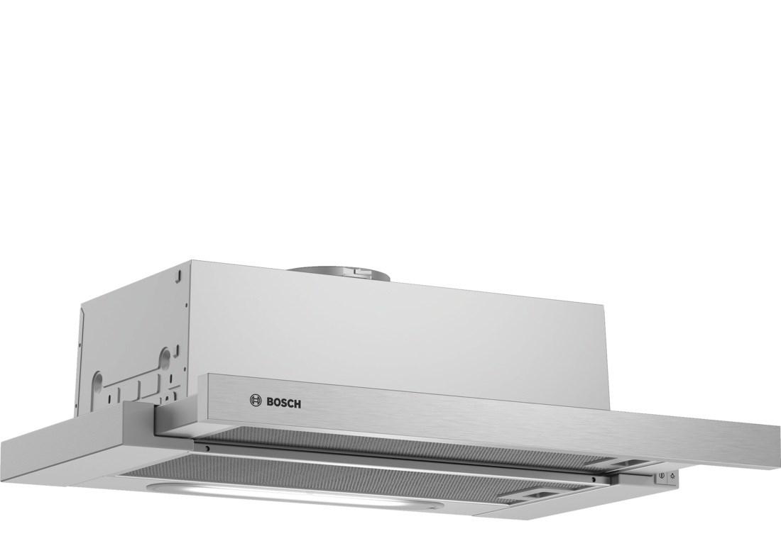Emhætte udtræk - Bosch Serie 4 DFT63AC50, sølv, 60 cm, 360 m³/t billede