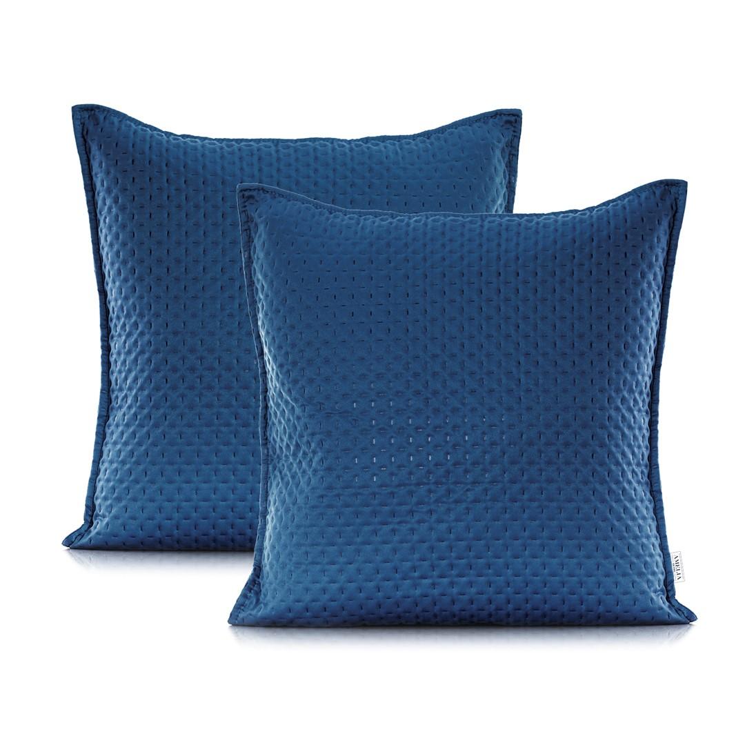 Pudebetræk 45x45 indigo - Carmen, sæt af 2 billede