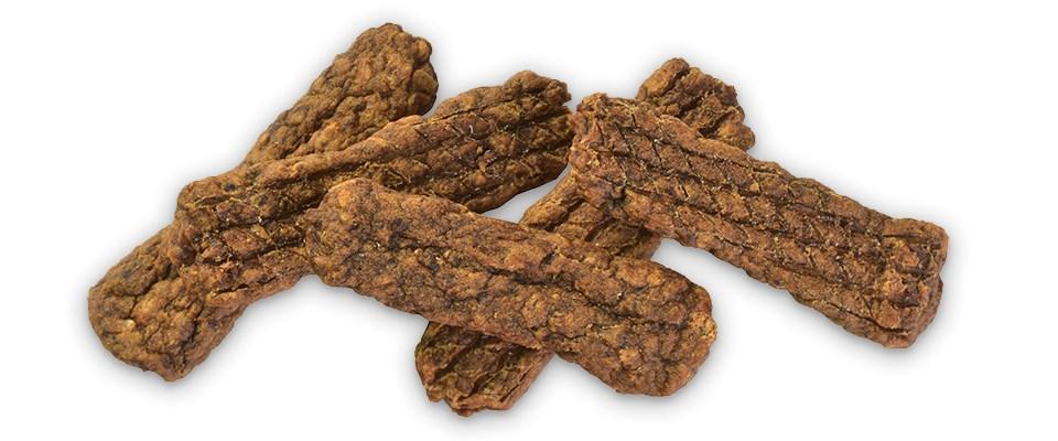 Hundegodbid Brit Meaty Jerky Protein Bar Lam – 200 g billede