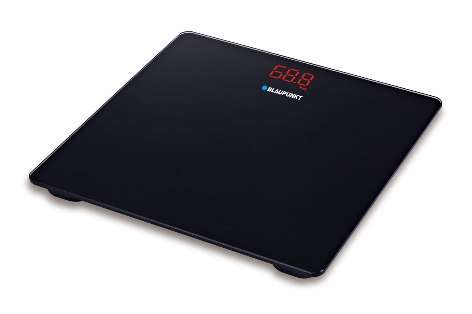 Badevægte Blaupunkt BSP201 - elektronisk personvægt, sort glas, max 150 kg billede
