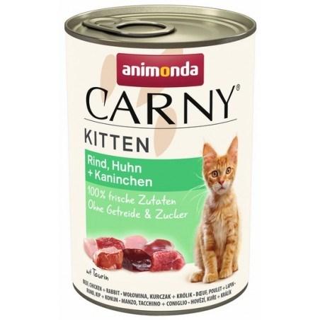 Vådfoder til killinger animonda Carny – 400 g billede