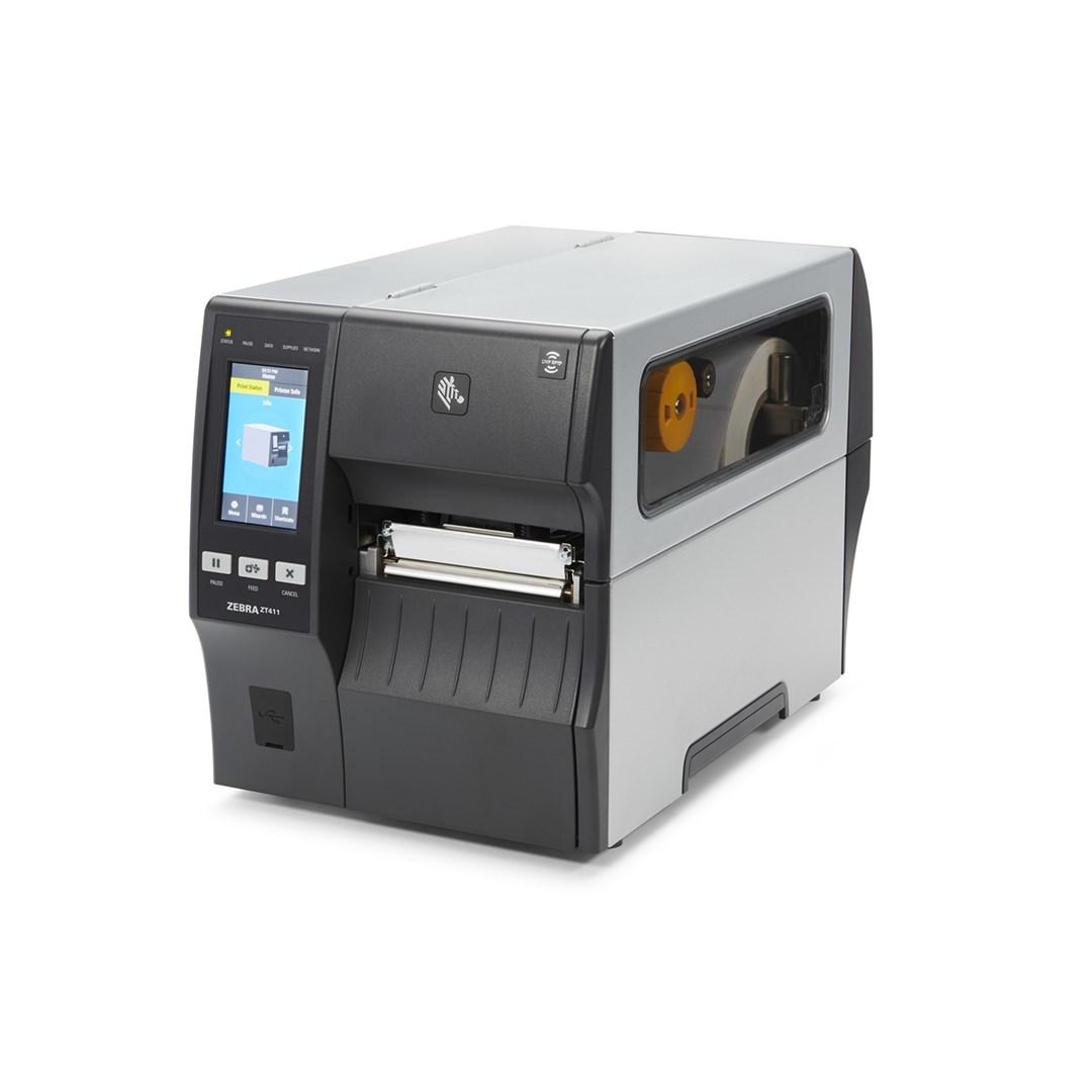 Labelprinter Zebra ZT411 - 300 × 300 dpi, kablet & trådløs, direct thermal/thermal transfer