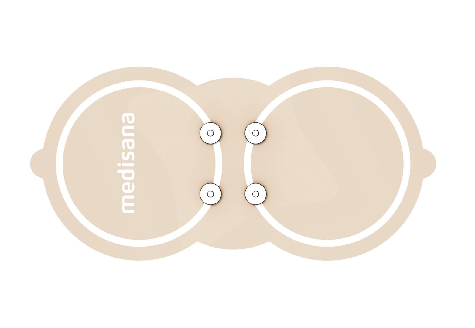 Massageapparat til menstruationssmerter - Medisana TT 250, beige billede