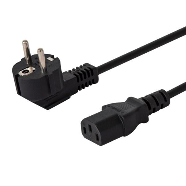 Strømkabel Schuko til IEC C13 3 m - Savio billede
