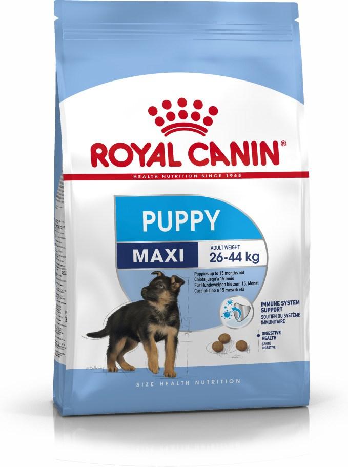 Hundefoder Royal Canin SHN Maxi Puppy tørfoder 4 kg billede
