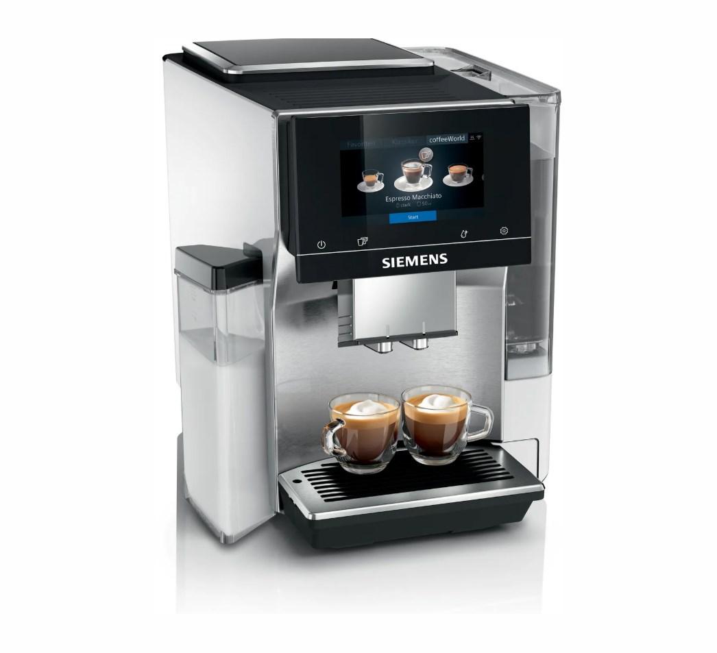 Kaffemaskine fuldautomatisk Siemens EQ700 TQ715R03 - sølv, 1.500 W billede