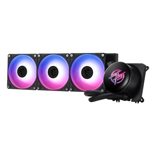 Vandkøling til CPU MSI MPG CoreLiquid P13, AIO 360 mm, 3x120 mm, sort
