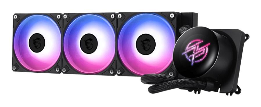 Vandkøling til CPU MSI MPG CoreLiquid P13, AIO 360 mm, 3x120 mm, sort