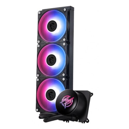 Vandkøling til CPU MSI MPG CoreLiquid P13, AIO 360 mm, 3x120 mm, sort