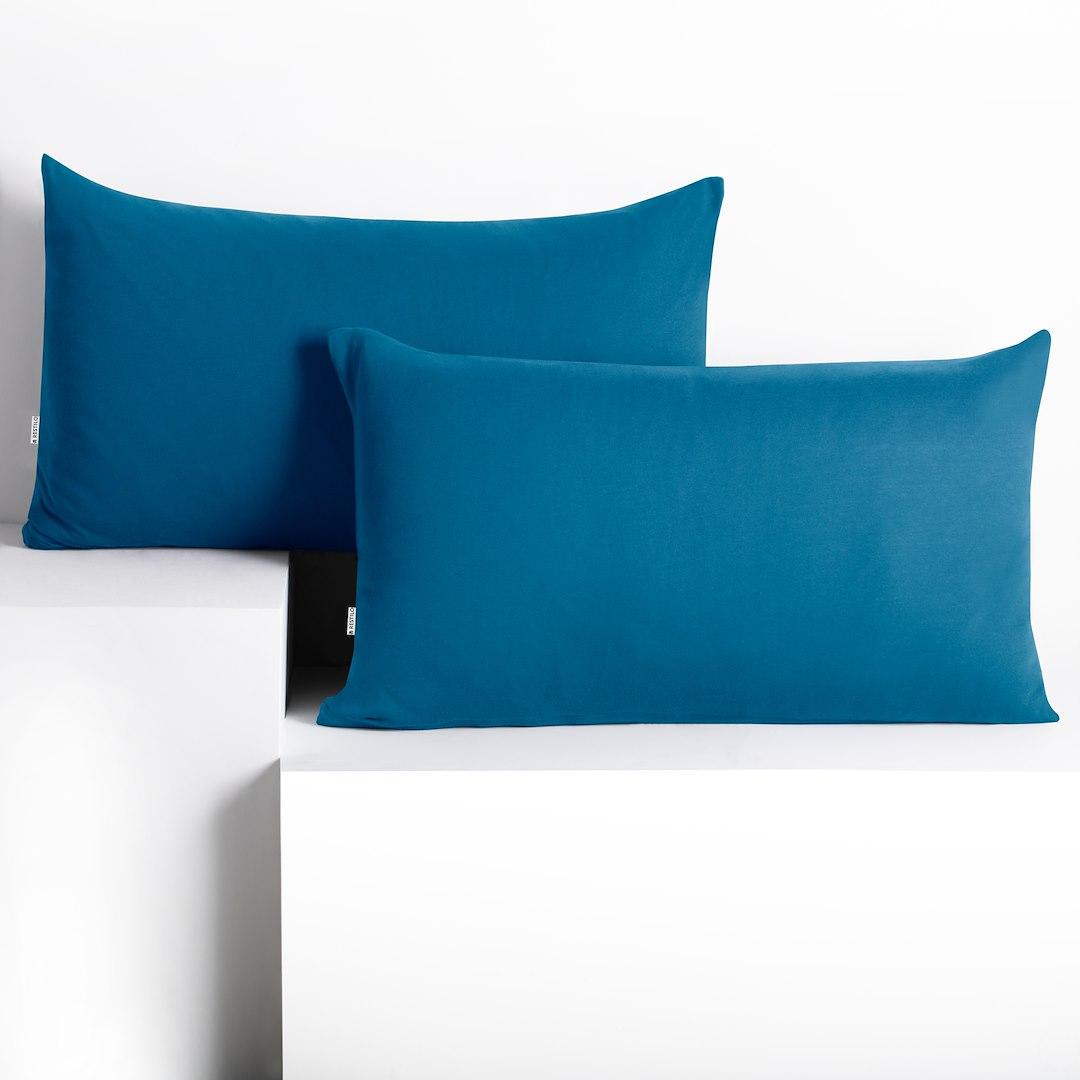 Pudebetræk 50x60 jersey - DecoKing Amber, indigo, klassisk billede