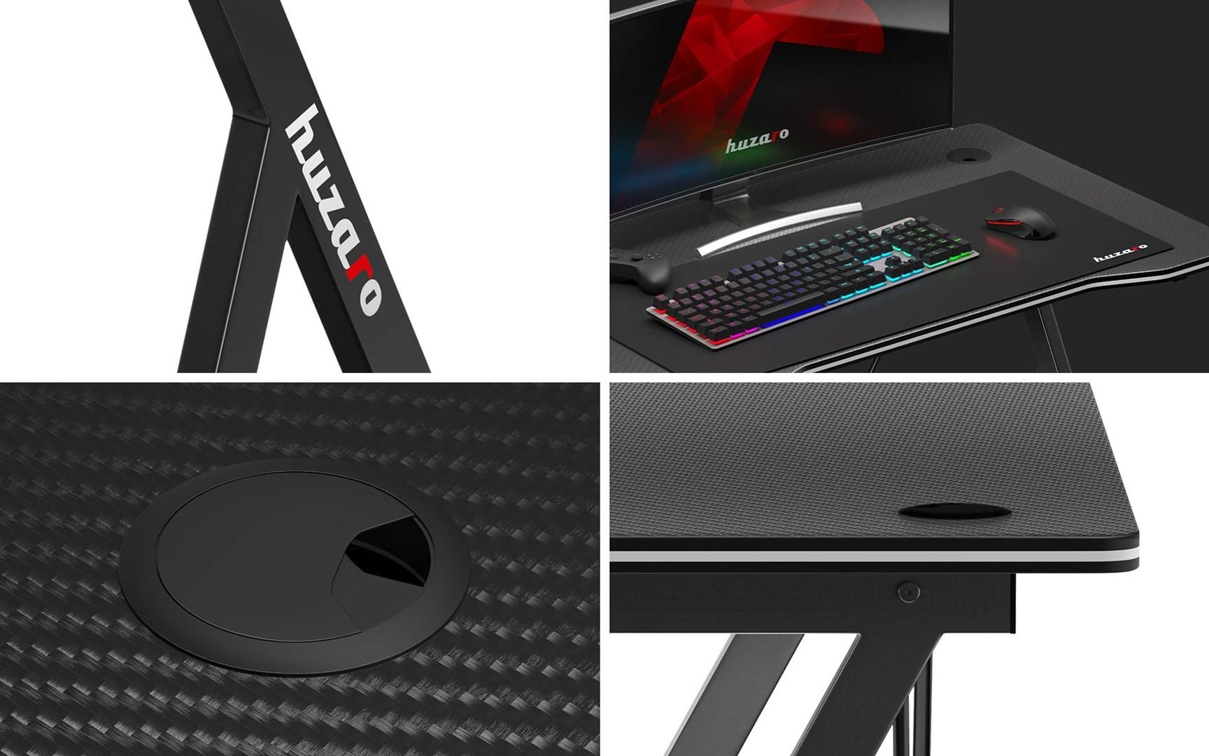 Gamingbord Huzaro Hero 1.4 – Sort billede