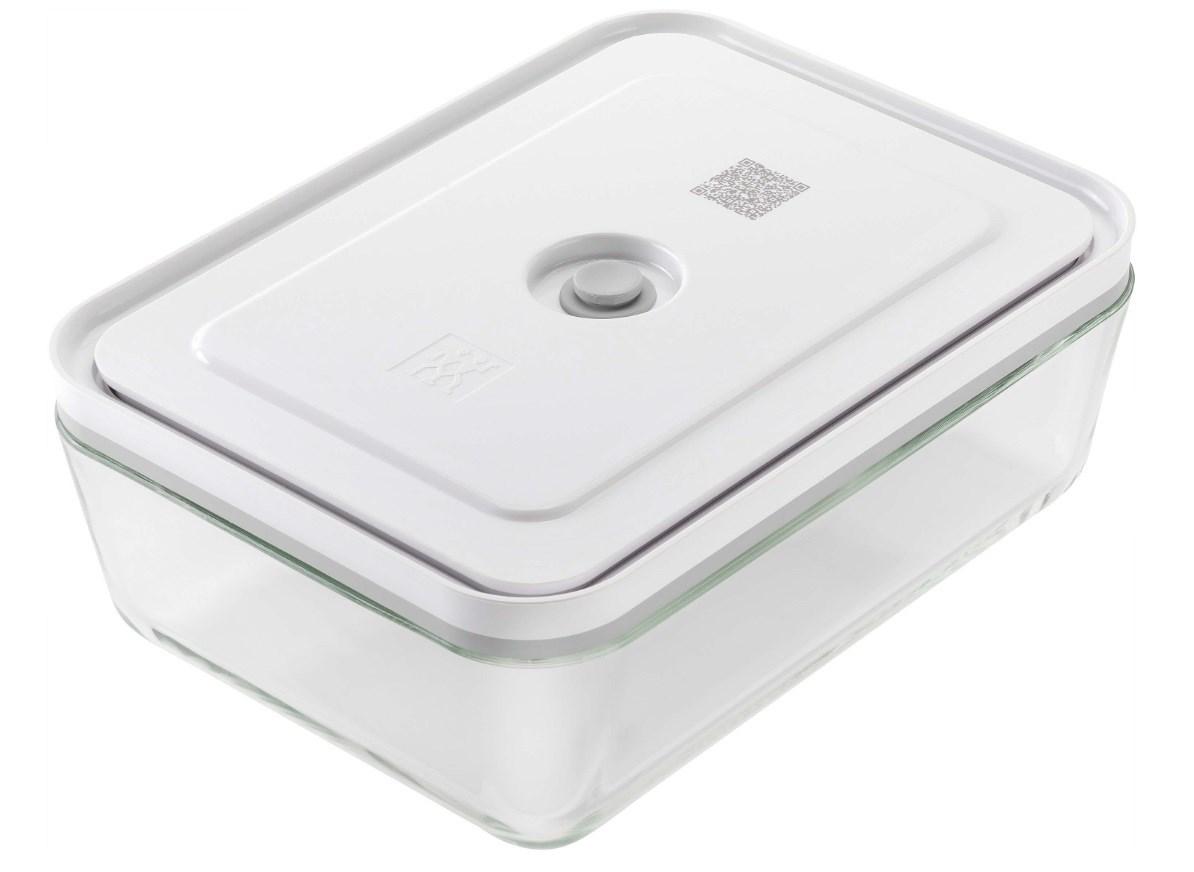 ZWILLING FRESH & SAVE, Kasse, Rektangulær, 2,85 L, Grå, Transparent, Glas, 180 °C