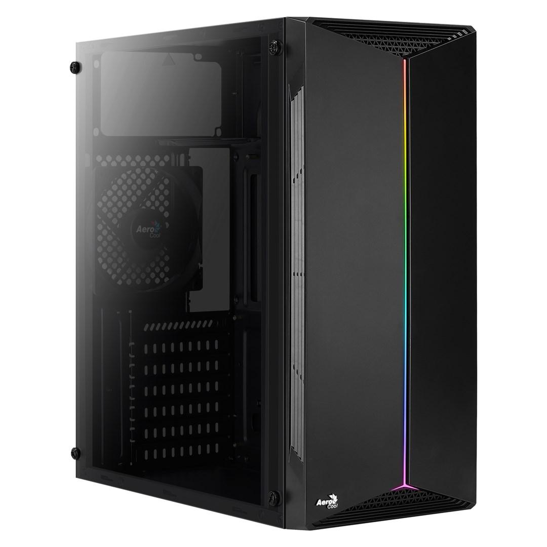 PC kabinet Aerocool Split Midi Tower - sort billede