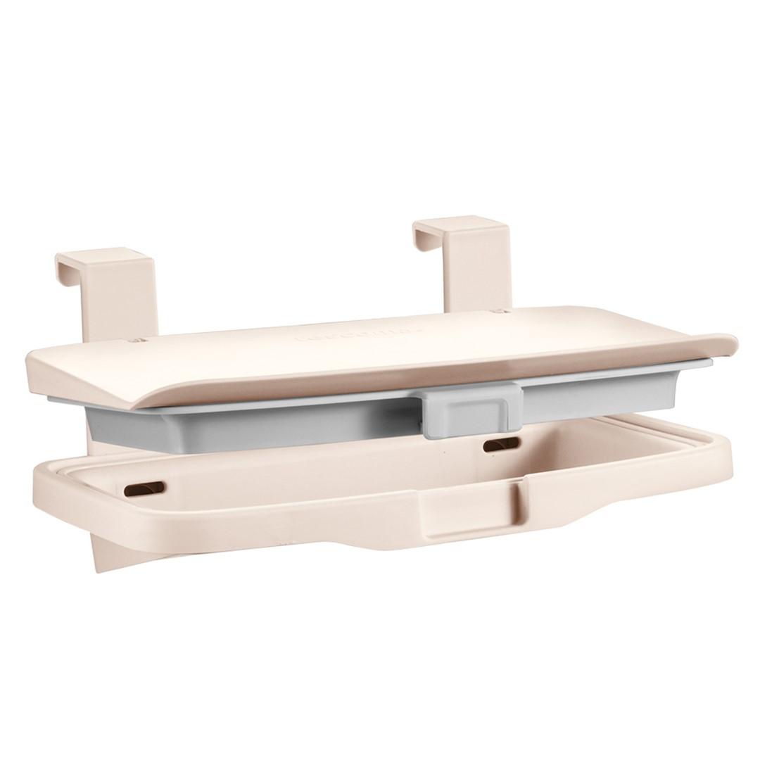 Affaldsposer-holder med låg - Tescoma FlexiSpace, beige billede