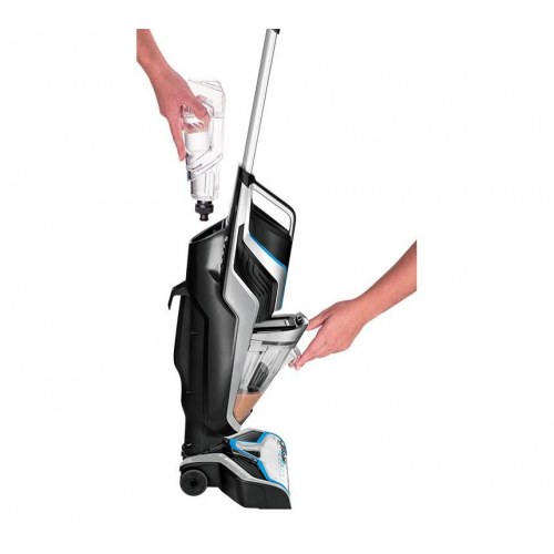 Støvsuger og gulvvasker BISSELL CrossWave Pet Pro 2225N, posefri, 0,62 l, 560 W, sort/blå/sølv