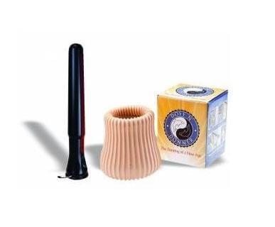 Strømpepåtager - SUNDO panty fitting kit, silikone, 2 dele billede