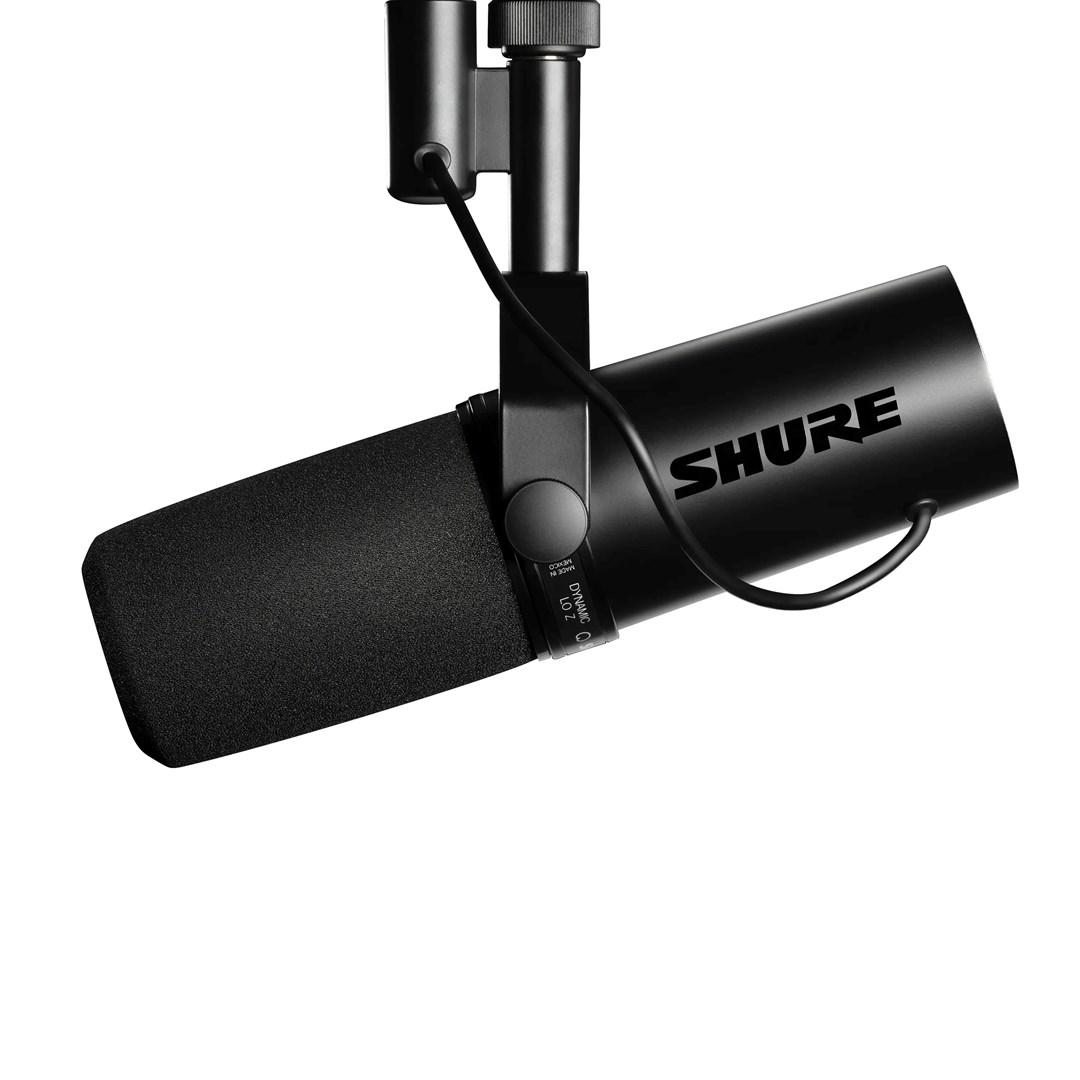 Studie mikrofon Shure SM7dB – dynamisk vokalmikrofon med indbygget forforstærker