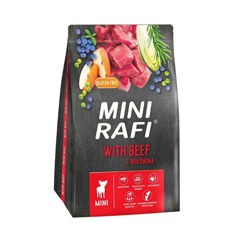 Hundefoder tørfoder Dolina Noteci Rafi Mini med oksekød 3 kg billede