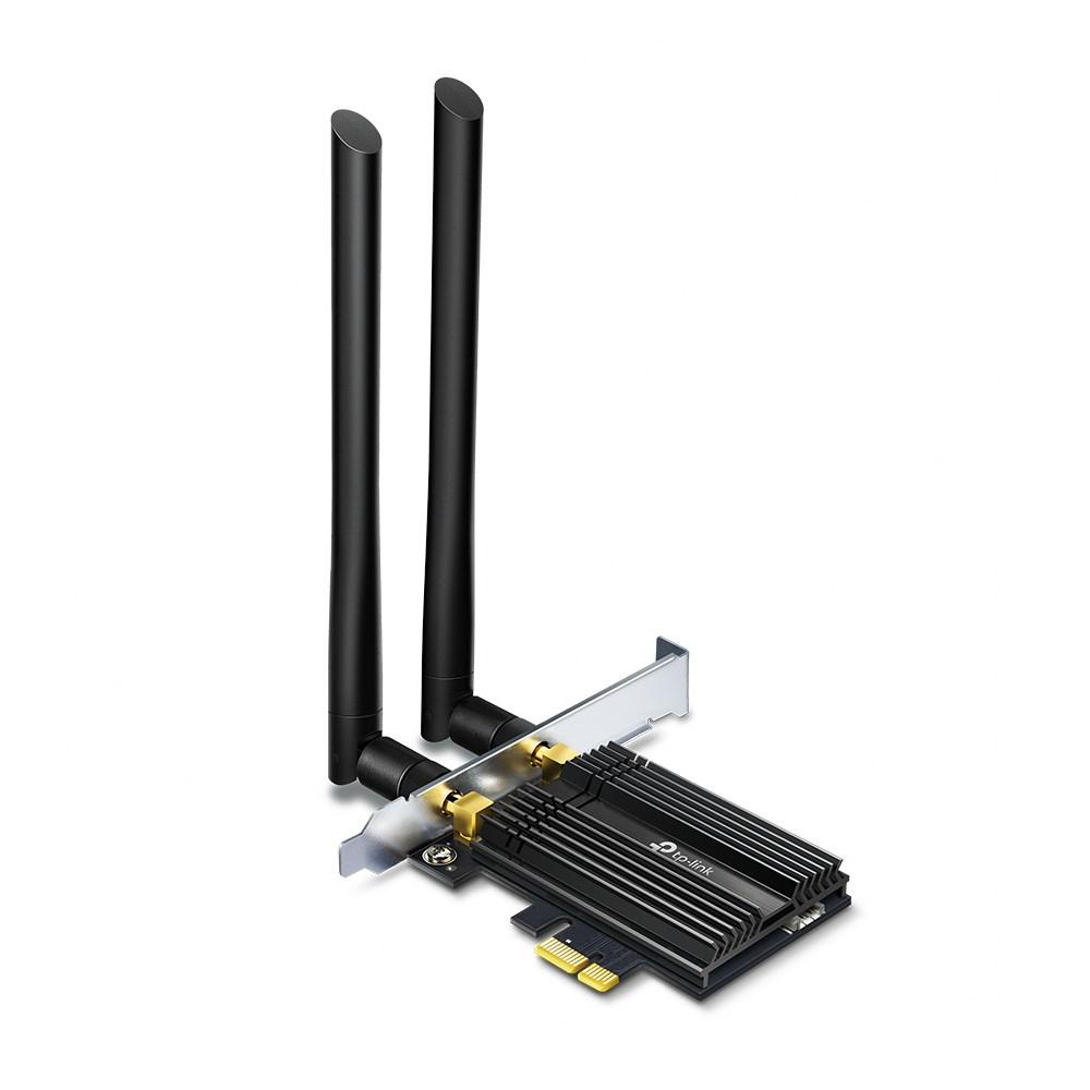 Trådløst netværkskort TP-Link AX3000 Wi‑Fi 6 med Bluetooth 5.0 (PCIe)
