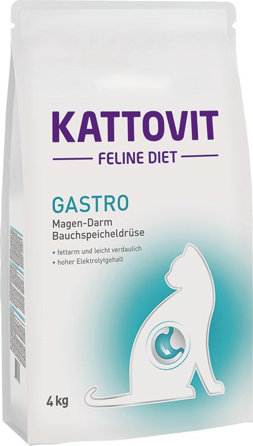 Kattemad tÃ¸rfoder Kattovit Feline Diet Gastro 4 kg â voksen kat, kanin & grÃ¸ntsager
